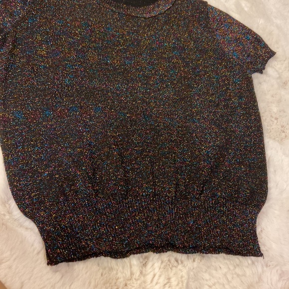 HYPR Stretchy & Colorful Top Size S/M - Picture 5 of 6